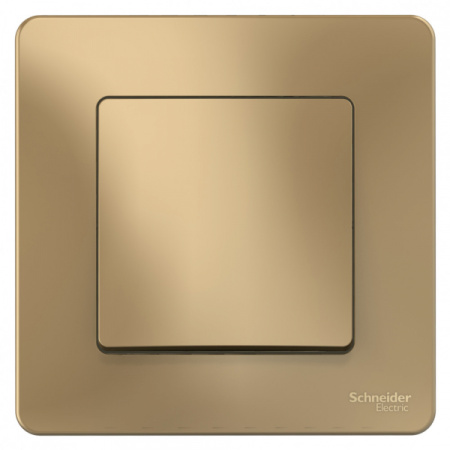 Systeme Electric Blanca внутр Титан Переключатель 1-клавишный, 10А, 250B