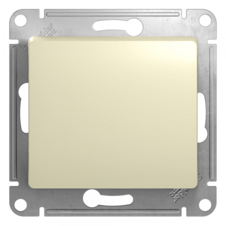 Systeme Electric Glossa Беж Переключатель 1-клавишный, сх.6, 10АХ