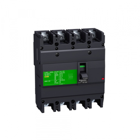 Schneider Electric EasyPact EZC250 Автоматический выключатель 36кA 415В 4P3Т 63А