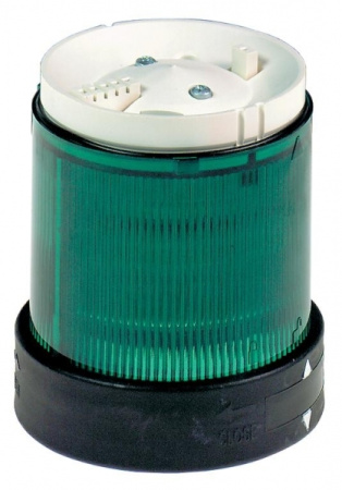 Schneider Electric Сегмент световой колонны 70 мм зеленый XVBC4M3