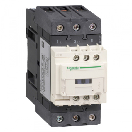 Schneider Electric Contactors D Контактор 3P Everlink AC3 440В 40A катушка управления 230В AC 50/60Гц (LC1D40AP7TQ)