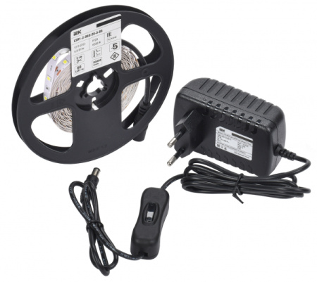 IEK Комплект DIY (2835W60-4,8-IP20-12В 5м + др. + выкл.)