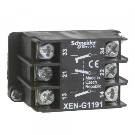 Schneider Electric Контактный элемент NC+NO+NO
