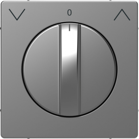 Schneider Electric Merten D-Life Нержавеющая Сталь Накладка центральная для поворотного механизма рольставней