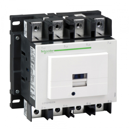 Schneider Electric Contactors D Контактор 4Р (4 НО),AC1 200А, 220В 50Гц, зажим под кольцевой наконечник