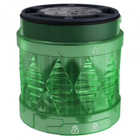 Schneider Electric Световой модуль сигнальной колонны, зеленый, 24В, LED