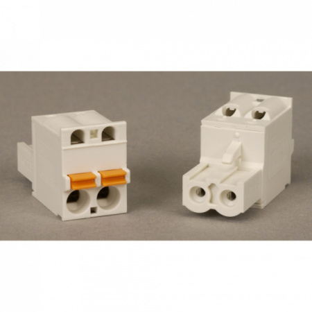 Schneider Electric Modicon Коннектор пружинный 2PT NIM, (компл.=10шт.)