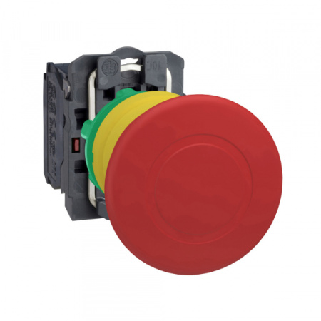 Schneider Electric XB5 Кнопка аварийного останова и отключения PUSH-PULL