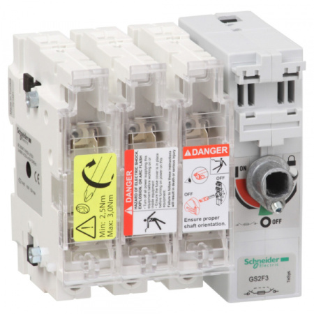 Schneider Electric Корпус выключателя-разъединителя-предохранителя 3P 14X51 50A (GS2F3)