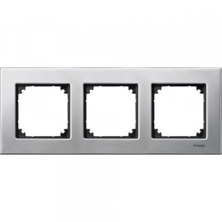 Schneider Electric Merten SM M-Elegance Платина серебро Рамка 3-ая