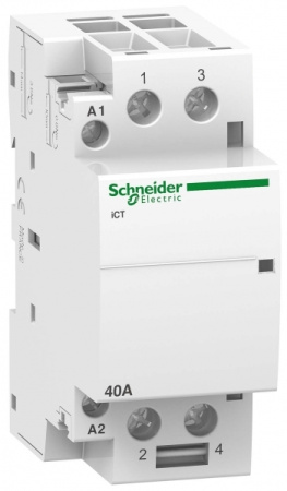 Schneider Electric Acti 9 iCT40A Контактор модульный 2НО 220/240В АС