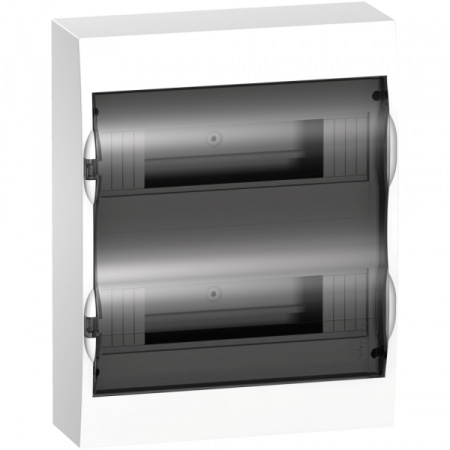 Systeme Electric EASY 9 Корпус навесной с прозрачной дверью 2ряд/24мод, IP40, IK07, 63А, 2 клеммы