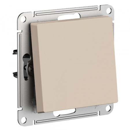 Systeme Electric AtlasDesign Песочный Выключатель с самовозвратом, сх.1, 10АХ, механизм