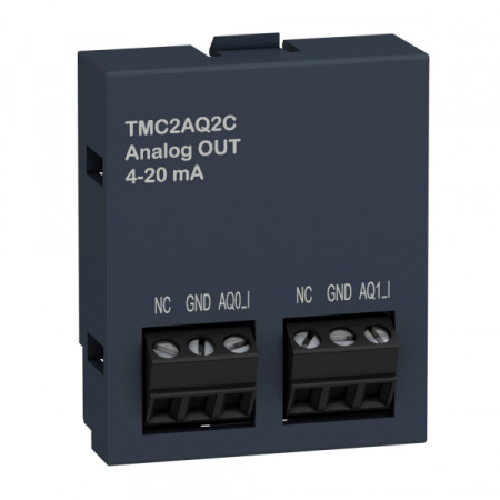 Schneider Electric M238 Картридж аналогового выхода М221- 2 выхода (TMC2AQ2C)
