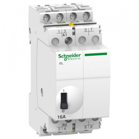 Schneider Electric Acti 9 iTL Реле импульсное 16A 4НО 24В АС 50-60Гц 12В DC