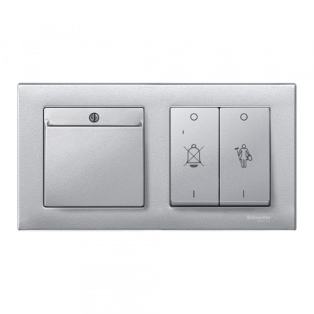 Schneider Electric Merten SM M-Plan Алюминий Рамка 2-ая