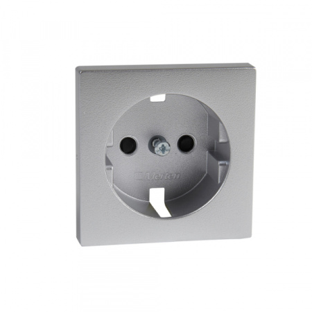 Schneider Electric Merten SM Алюминий Центральная плата для механизма розетки Schuko (MTN2330-0460)