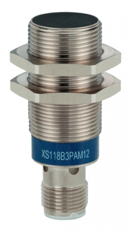 Schneider Electric Датчик индуктивный цилиндрический 24-240В AC/DC НЗ XS518B1MBU20