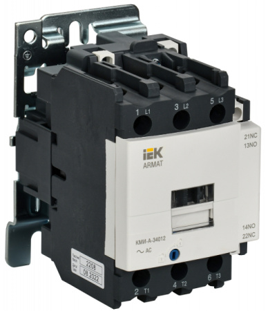 IEK ARMAT Контактор КМИ-А-34012 LC1D 40А 110В/АС3 1НО/1НЗ