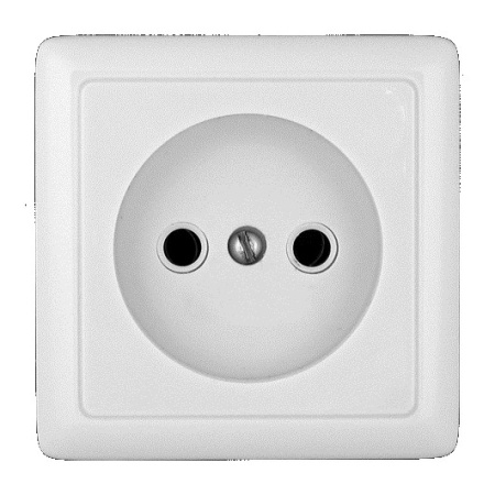 Systeme Electric Wessen ХИТ наруж Бел Розетка б/з без шторок, 16А, 250В