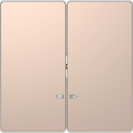 Schneider Electric Merten D-Life Шампань Клавиша 2-ая с линзой для LED модуля