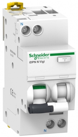 Schneider Electric Acti 9 Дифференциальный автомат (АВДТ) 2-полюсный (1P+N) 16А 30мА (C) Asi