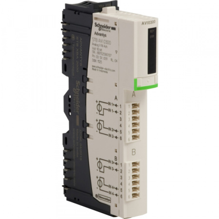 Schneider Electric Modicon Модуль аналогового входа, 4 канала -10..+10В (комплект)