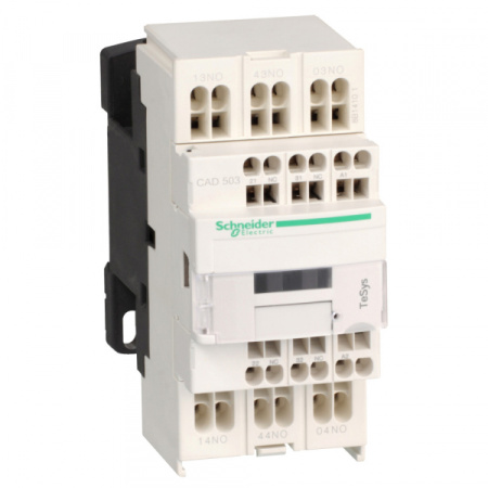 Schneider Electric Промежуточное реле 5НО, 230В 50/60ГЦ. пруж. зажим