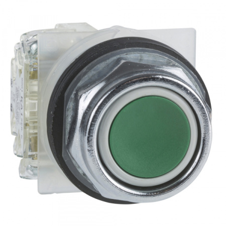 Schneider Electric Кнопка утопленная, зеленая 9001KR1GH5