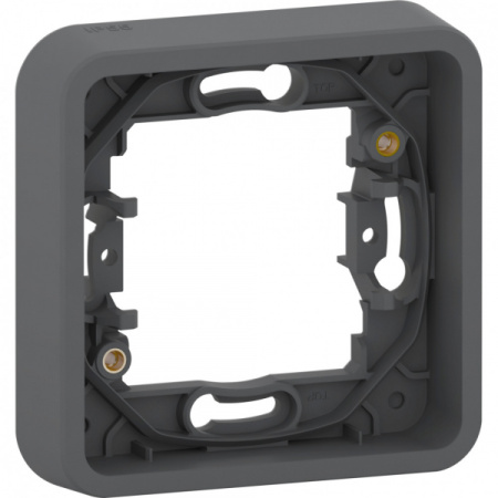 Schneider Electric Mureva Styl Антрацит Рамка 1-ая без винтов IP55