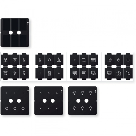 Schneider Electric Merten D-Life Комплект дополнительных иконок для кн.выкл. Pushbutton Pro, опция