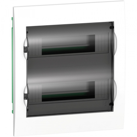 Systeme Electric EASY 9 Корпус встраиваемый с прозрачной дверью 2ряд/24мод, IP40, IK07, 63А, 2 клеммы