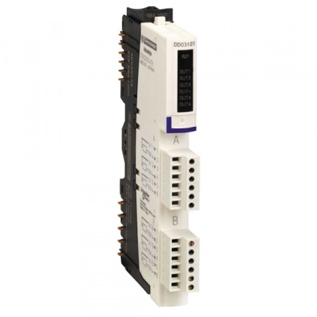 Schneider Electric Modicon Модуль дискретного выхода DC 24В, 6 каналов (комплект) (STBDDO3605K)