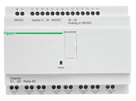 Schneider Electric Zelio Logic Интеллектуальное реле эконом. 20 I/O 24V DC