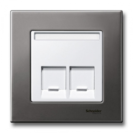 Schneider Electric Merten SM Бел Центральная плата 2-ая для модулей штепсельных разъемов