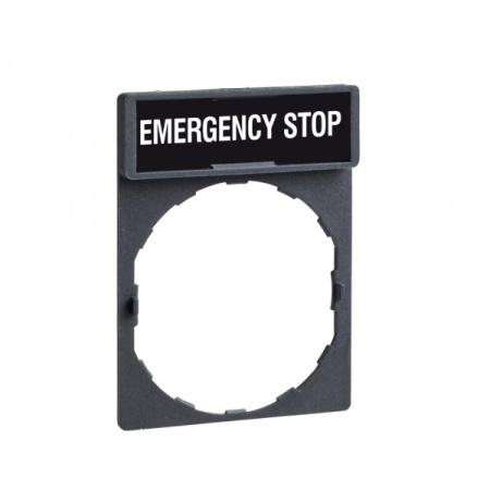 Schneider Electric Маркировка "EMERGENCY STOP"