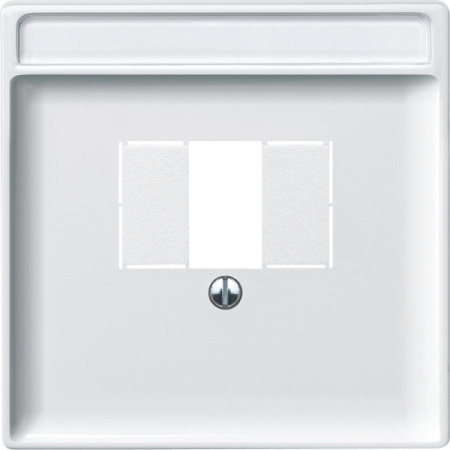 Schneider Electric Merten SD Бел Накладка аудиорозетки 2-ой (мех 46701х) (термопласт)