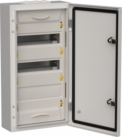 IEK TITAN 5 Корпус мет. ЩРн-36 (1х36) 585х310х140 IP54 сер