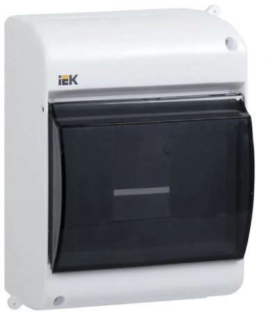 IEK KREPTA 3 Корпус пластиковый КМПн 2/4 IP30 белый откр.монтаж