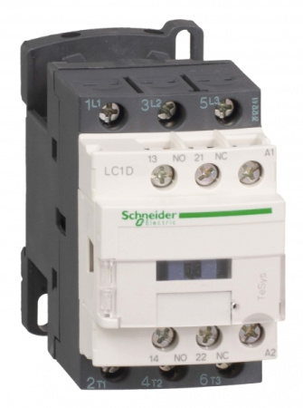Schneider Electric Contactors D Telemecanique Контактор 3Р 12A, 3НО сил.конт. 1НО+1НЗ доп.конт. катушка 220В, огран.