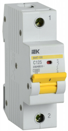 IEK KARAT Авт. выкл. ВА47-150 1Р 125А 15кА х-ка C