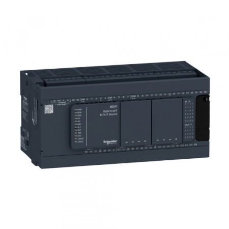 Schneider Electric M238 Блок базовый M241-40IO транзисторный источник