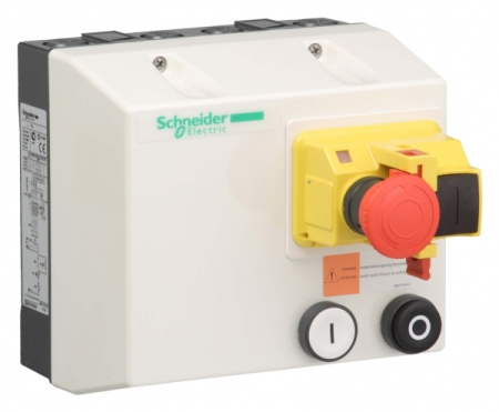 Schneider Electric GV2 Пускатель в корпусе 1,6…2,5A 220/230V 50/60Гц с кнопкой