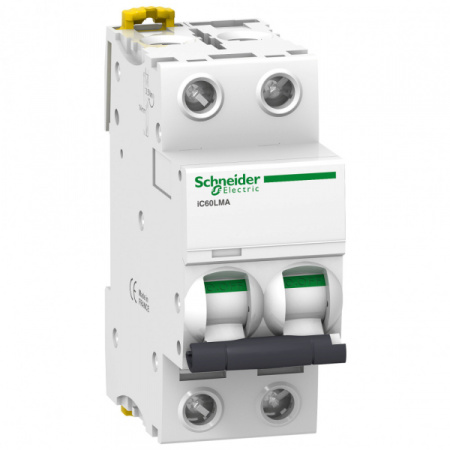 Schneider Electric Acti 9 iC60LMA Автоматический выключатель 2P 4А MA