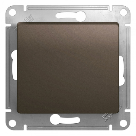 Systeme Electric Glossa Шоколад Выключатель 1-клавишный сх.1, 10AX