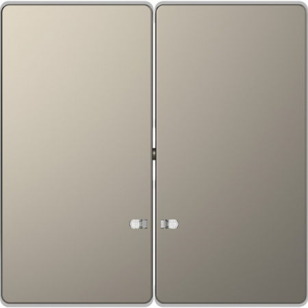 Schneider Electric Merten D-Life Никель Клавиша 2-ая с линзой для LED модуля