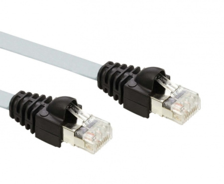 Schneider Electric Кабель для подключения XBT с RJ45, К ПЛК Modicon M340 (RJ45 / RJ45), 2,5м