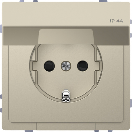 Schneider Electric Merten D-Life Сахара Розетка 16А с/з и крышкой IP44