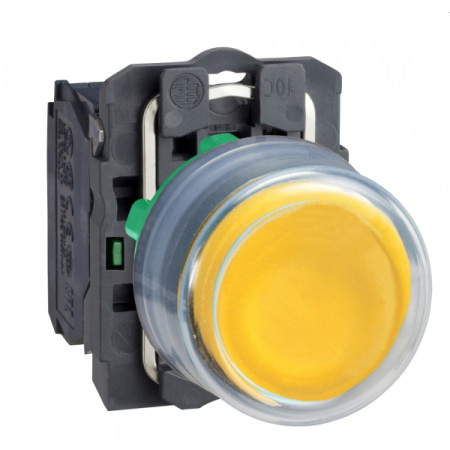 Schneider Electric XB5 Кнопка 22мм желтая с возвратом