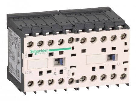 Schneider Electric Contactors K Контактор реверсивный 3P, 9A, НЗ, 48В 50/60Гц